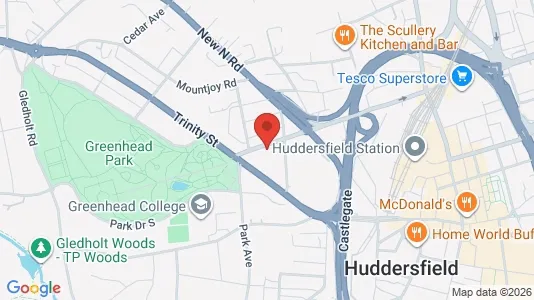 Apartments for rent in Huddersfield - West Yorkshire - Photo from Google Street View