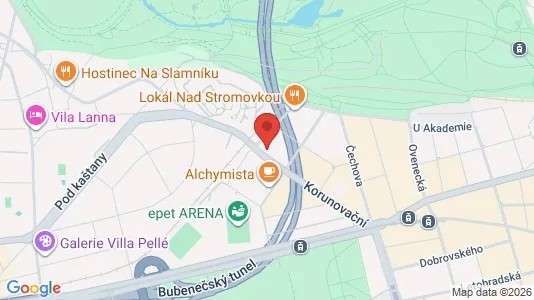 Apartments for rent in Praha 7 - Photo from Google Street View