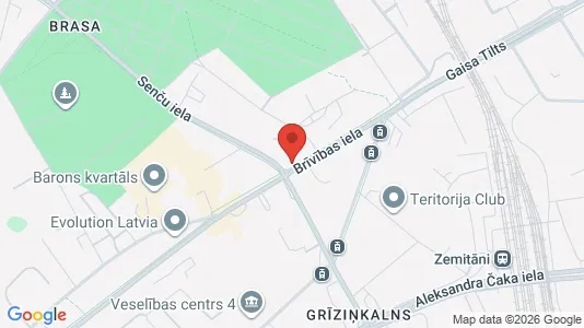 Apartments for rent i Riga Centrs - kort over placeringen