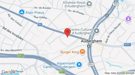 Apartments for rent in Brussels Oudergem - Photo from Google Street View