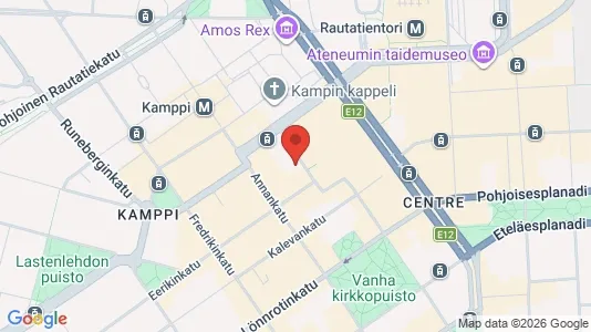 Apartments for rent i Helsinki Eteläinen - kort over placeringen
