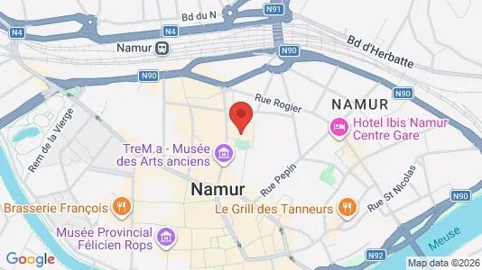 Apartments for rent in Namen - Photo from Google Street View