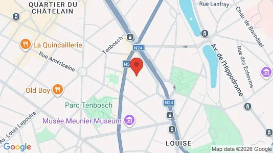 Apartments for rent i Stad Brussel - kort over placeringen