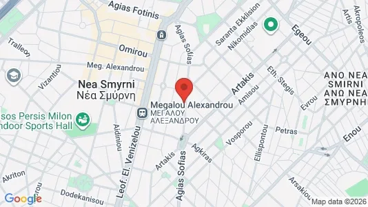 Apartments for rent i Agios Dimitrios - kort over placeringen