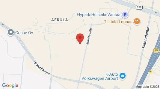 Apartments for rent i Vantaa - kort over placeringen