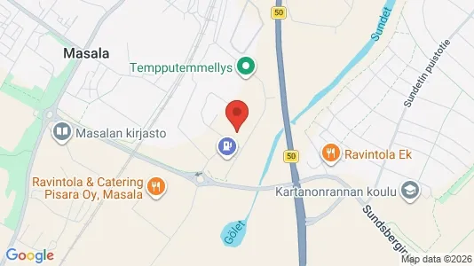Apartments for rent i Kirkkonummi - kort over placeringen
