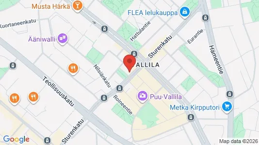 Apartments for rent i Helsinki Keskinen - kort over placeringen