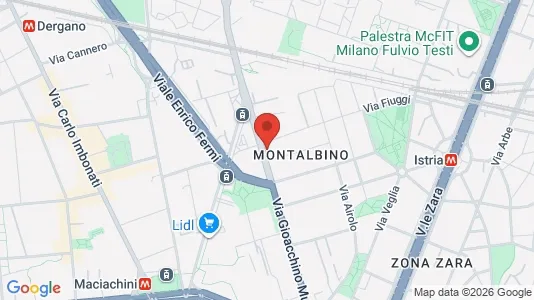 Apartments for rent i Milano Zona 9 - Porta Garibaldi, Niguarda - kort over placeringen