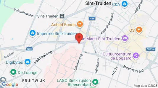 Apartments for rent i Sint-Truiden - kort over placeringen