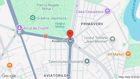 Apartments for rent i Bucharest - Sectorul 1 - kort over placeringen