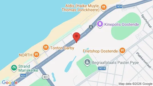 Apartments for rent in Oostende - Photo from Google Street View