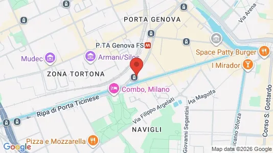 Rooms for rent i Milano Zona 6 - Barona, Lorenteggio - kort over placeringen