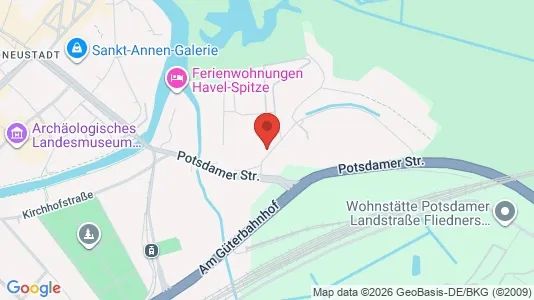 Apartments for rent i Brandenburg an der Havel - kort over placeringen