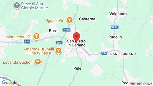 Apartments for rent i San Pietro in Cariano - kort over placeringen