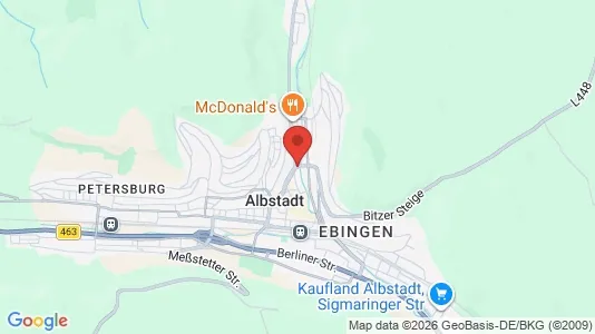 Apartments for rent i Zollernalbkreis - kort over placeringen