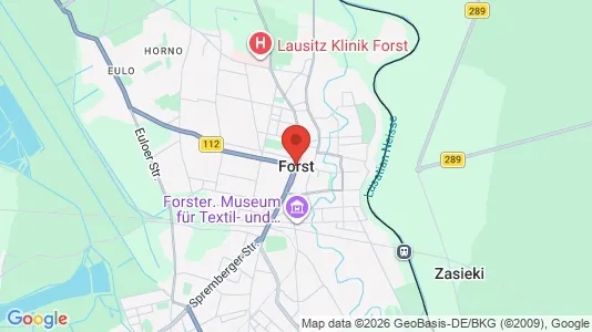 Apartments for rent i Spree-Neiße - kort over placeringen