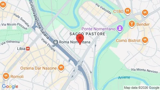 Apartments for rent i Roma Municipio III – Monte Sacro - kort over placeringen