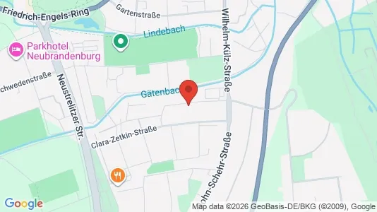 Apartments for rent i Mecklenburgische Seenplatte - kort over placeringen