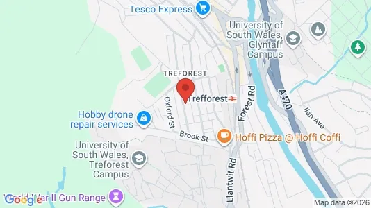 Apartments for rent i Pontypridd - Mid Glamorgan - kort over placeringen