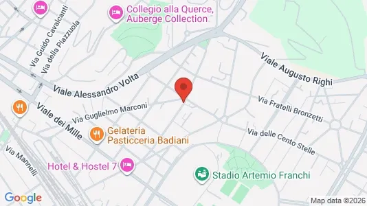 Rooms for rent i Florence - kort over placeringen