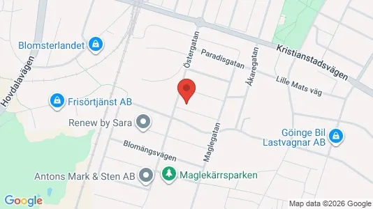 Apartments for rent i Hässleholm - kort over placeringen