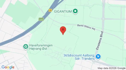 Apartments for rent i Aalborg Øst - kort over placeringen
