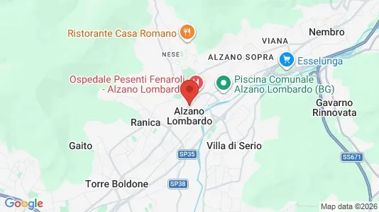 Apartments for rent i Alzano Lombardo - kort over placeringen