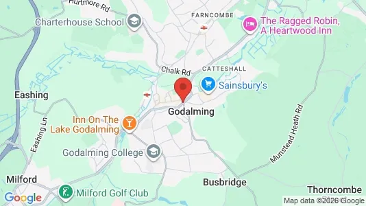 Apartments for rent in Godalming - Surrey - Photo from Google Street View