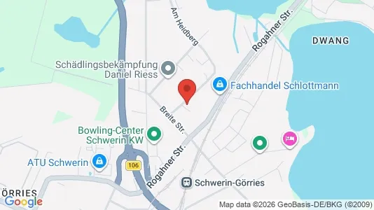 Apartments for rent in Schwerin - Photo from Google Street View