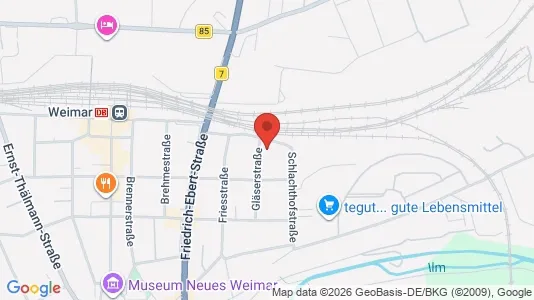 Apartments for rent in Weimar - Photo from Google Street View