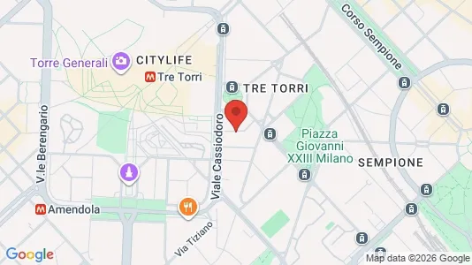 Apartments for rent i Milano Zona 1 - Centro storico - kort over placeringen
