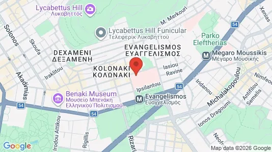 Apartments for rent i Athens Ampelokipoi - kort over placeringen