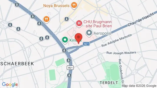Apartments for rent in Brussels Schaarbeek - Photo from Google Street View