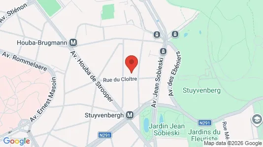 Apartments for rent i Stad Brussel - kort over placeringen