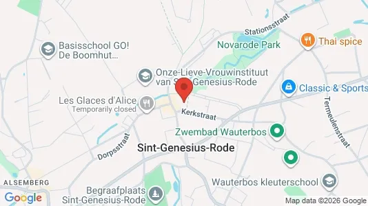 Apartments for rent i Sint-Genesius-Rode - kort over placeringen