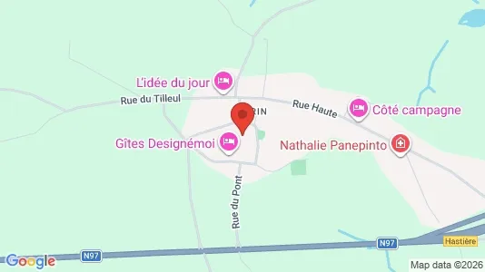 Apartments for rent i Onhaye - kort over placeringen