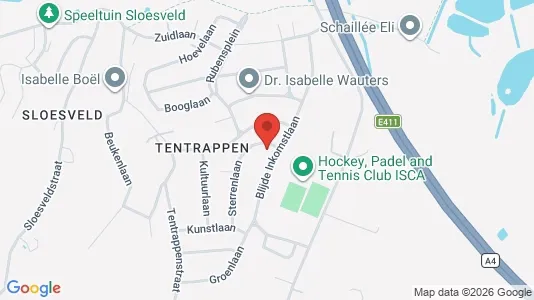 Apartments for rent i Hoeilaart - kort over placeringen