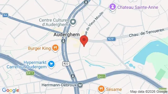 Apartments for rent in Brussels Oudergem - Photo from Google Street View