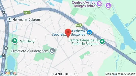 Apartments for rent in Brussels Oudergem - Photo from Google Street View