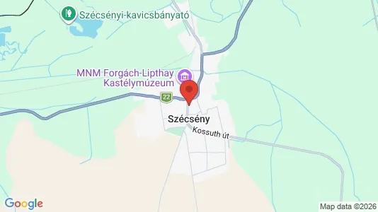 Apartments for rent i Szécsényi - kort over placeringen