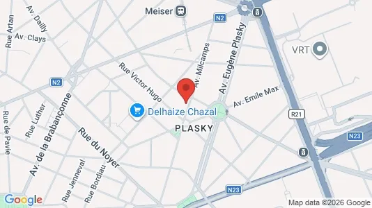 Apartments for rent in Brussels Schaarbeek - Photo from Google Street View