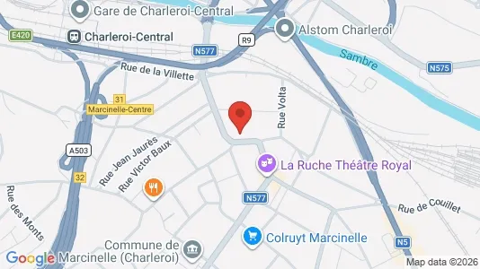 Apartments for rent in Charleroi - Photo from Google Street View