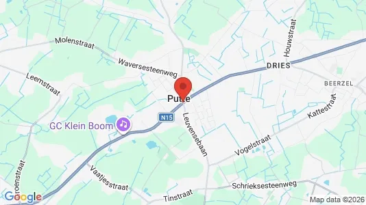 Houses for rent i Putte - kort over placeringen
