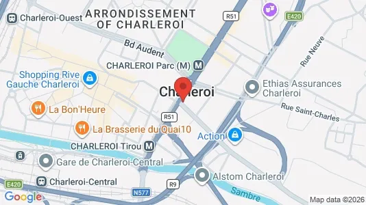 Apartments for rent in Charleroi - Photo from Google Street View