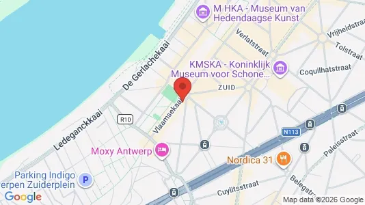 Apartments for rent i Stad Antwerp - kort over placeringen