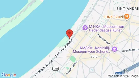 Apartments for rent i Stad Antwerp - kort over placeringen
