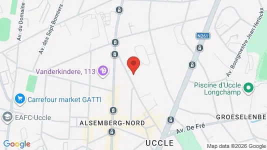 Apartments for rent in Brussels Ukkel - Photo from Google Street View
