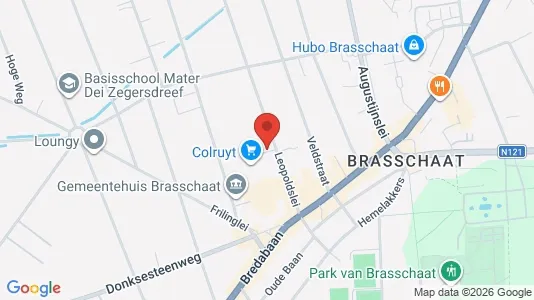Apartments for rent i Brasschaat - kort over placeringen