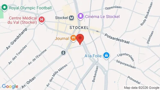Apartments for rent i Brussels Sint-Pieters-Woluwe - kort over placeringen