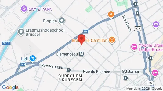 Apartments for rent in Brussels Anderlecht - Photo from Google Street View
